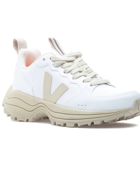 Veja Shoes - Veja White and Beige Chunky Trail Sneaker - Women's